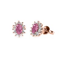 Earrings Zanette Gioielli Woman in Rose Gold OR-2403-8 - OR-2403-8